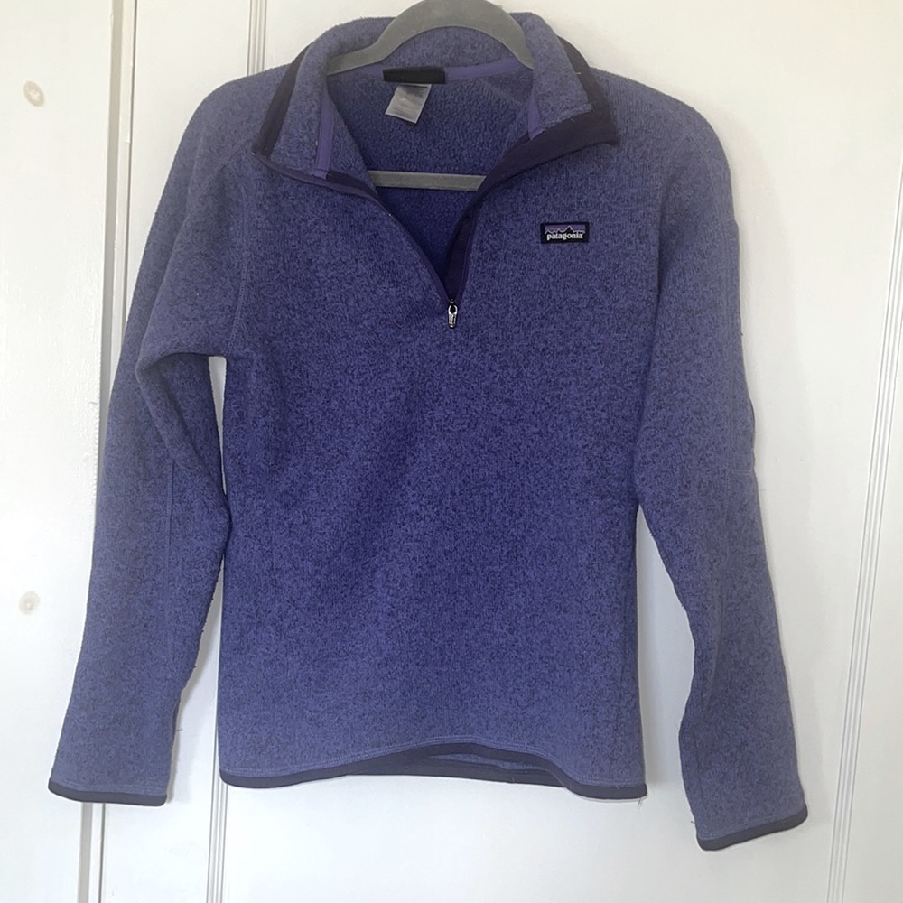 Small Purple Better Sweater 1/4 zip Patagonia